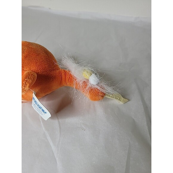 NEGU GRIF 7” ORANGE PLUSH Storyteller Philosopher Collector Pocket Lint - Picture 15 of 16